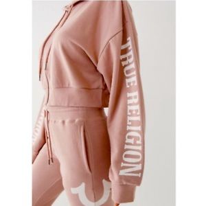 True Religion Pink Hoodie